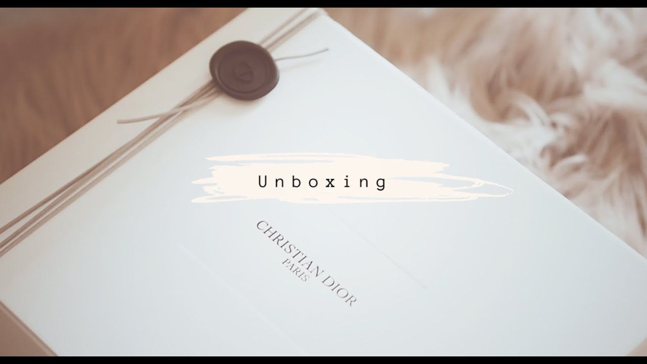 Dior Candle Unboxing || انبوكسنق لشمعة ديور وملحقاتها