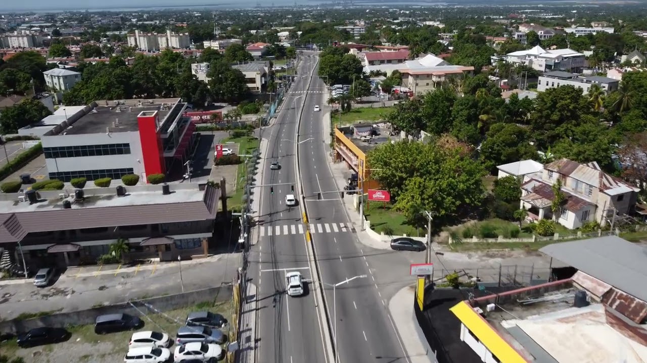 Mapping Jamaica's, Constant Spring Road and Manor Park, road development to Halfway Tree, Kingston