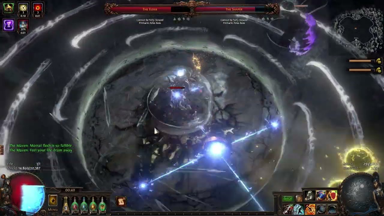 [POE 3.26] Energy Blade CoC Inquisitor VS All Ubers + No Mercenary (~900D Budget Final Update)