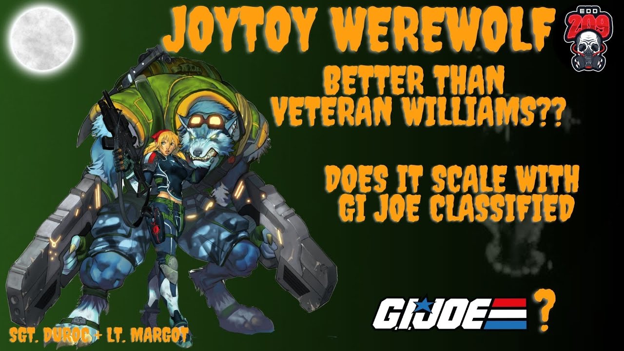 WEREWOLF HALLOWEEN REVIEW SGT.DUROC 1/12 scale? GI JOE CLASSIFIED? Better than Veteran Williams?