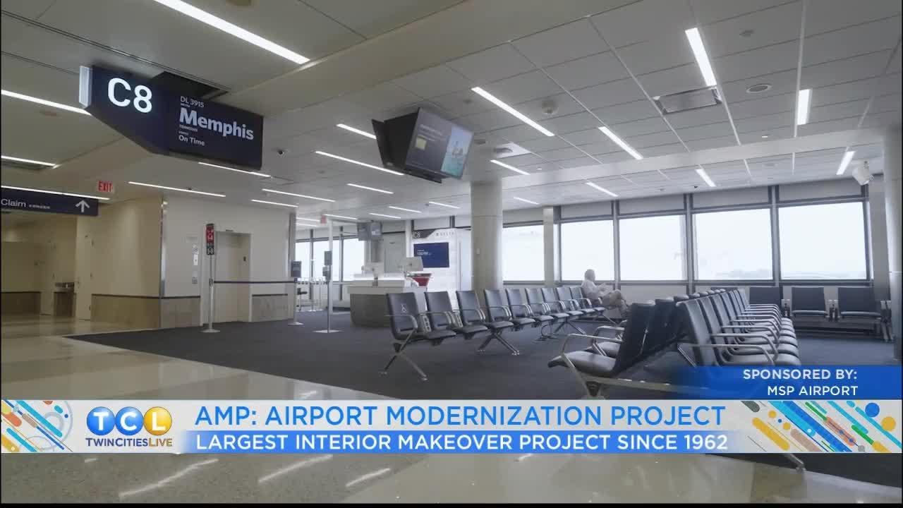 Аэропорт MSP распакован