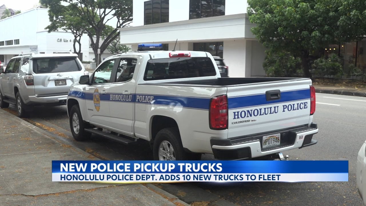 New trucks coming to Honolulu Police fleet, to help with bike and mopeds thefts