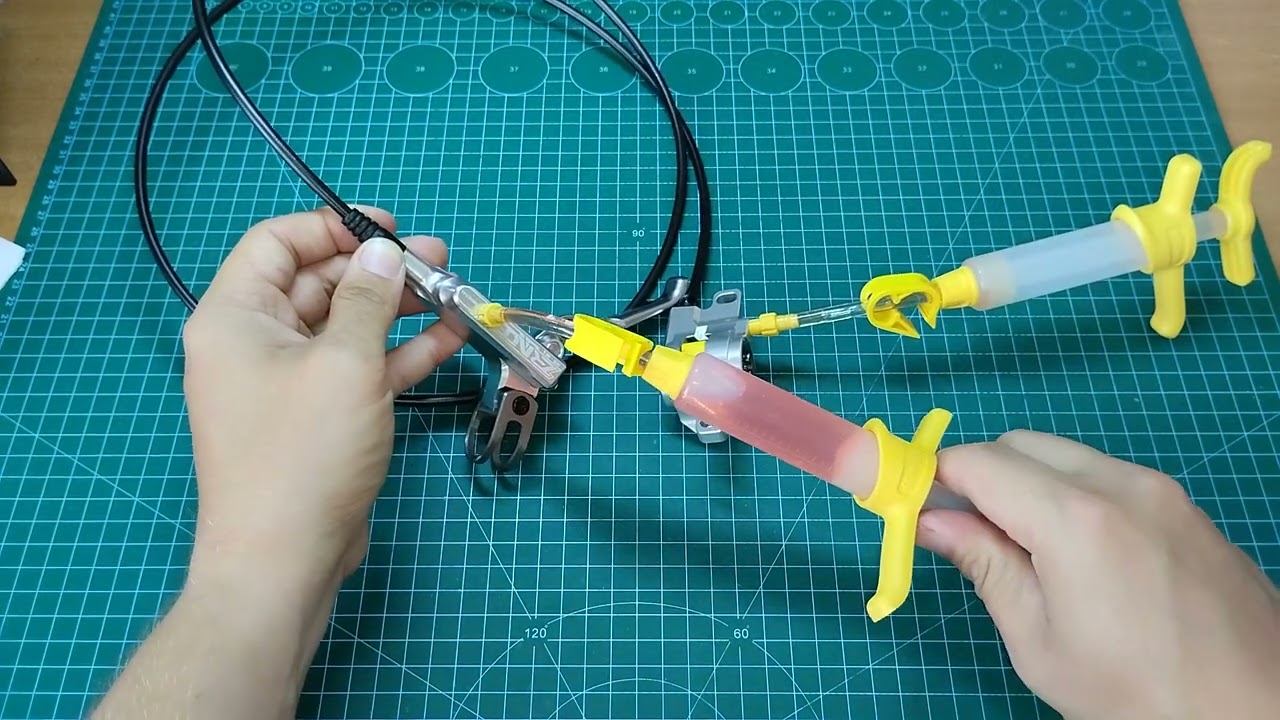 How to bleed the brake ZRace M1 X2 or X4 / Прокачка тормоза ZRace M1 X2 или X4
