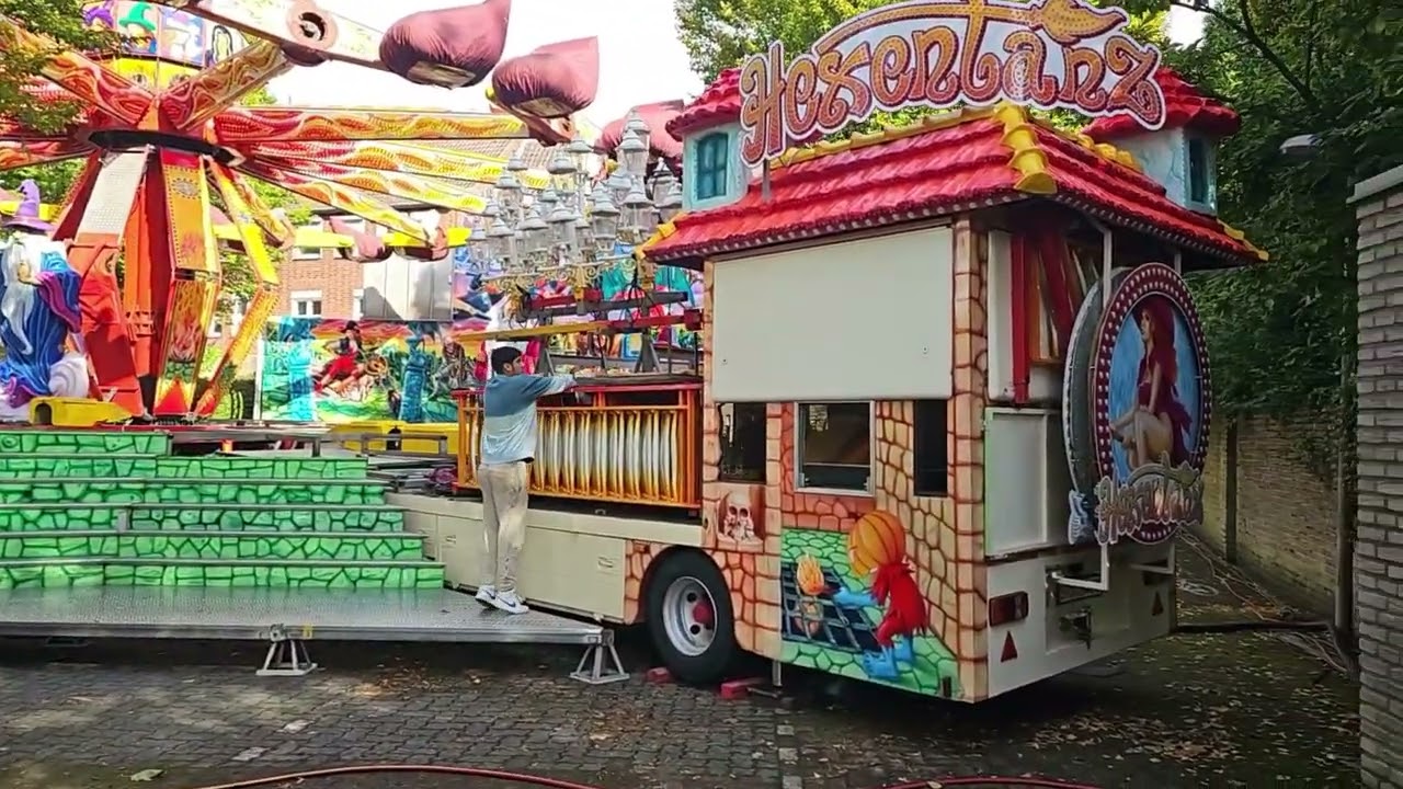 XXL Mega Opbouw Kermis / XXL Aufbau Doku Bocholter Kirmes 2024