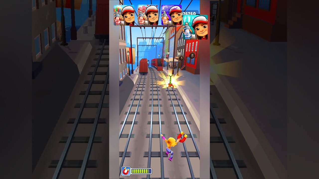 Subway Surfers : Copenhagen 2021 🆚 2022 🆚 2023 🆚 2025 Gameplay - Who Is Best?🤔 #shorts