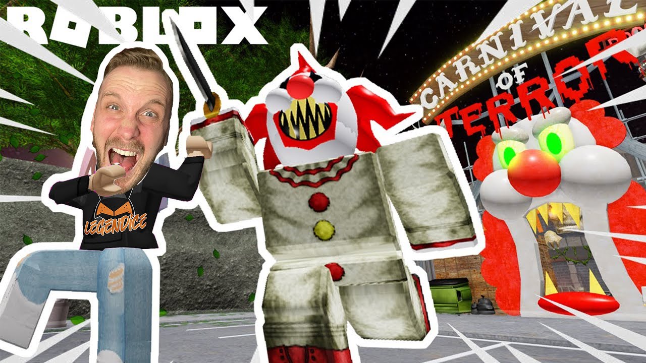 BJEŽIMO OD KLOVNA IZ UKLETOK CIRKUSA - Roblox