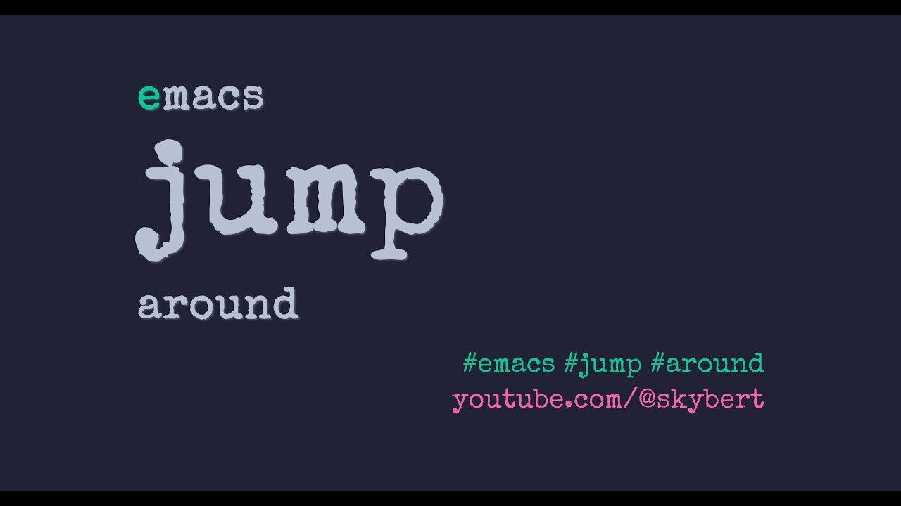 Jump around huge code bases in Emacs without LSP or TAGS