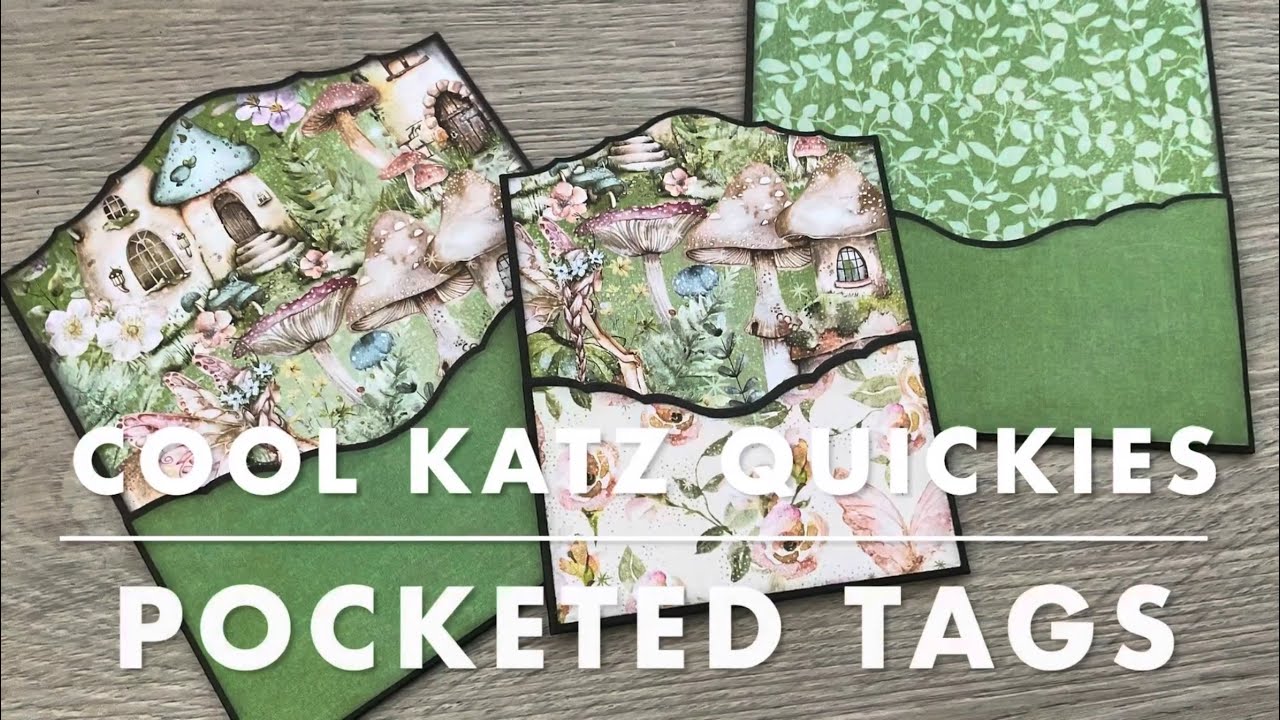 Cool Katz Quickies - Batwing Pocketed Tags
