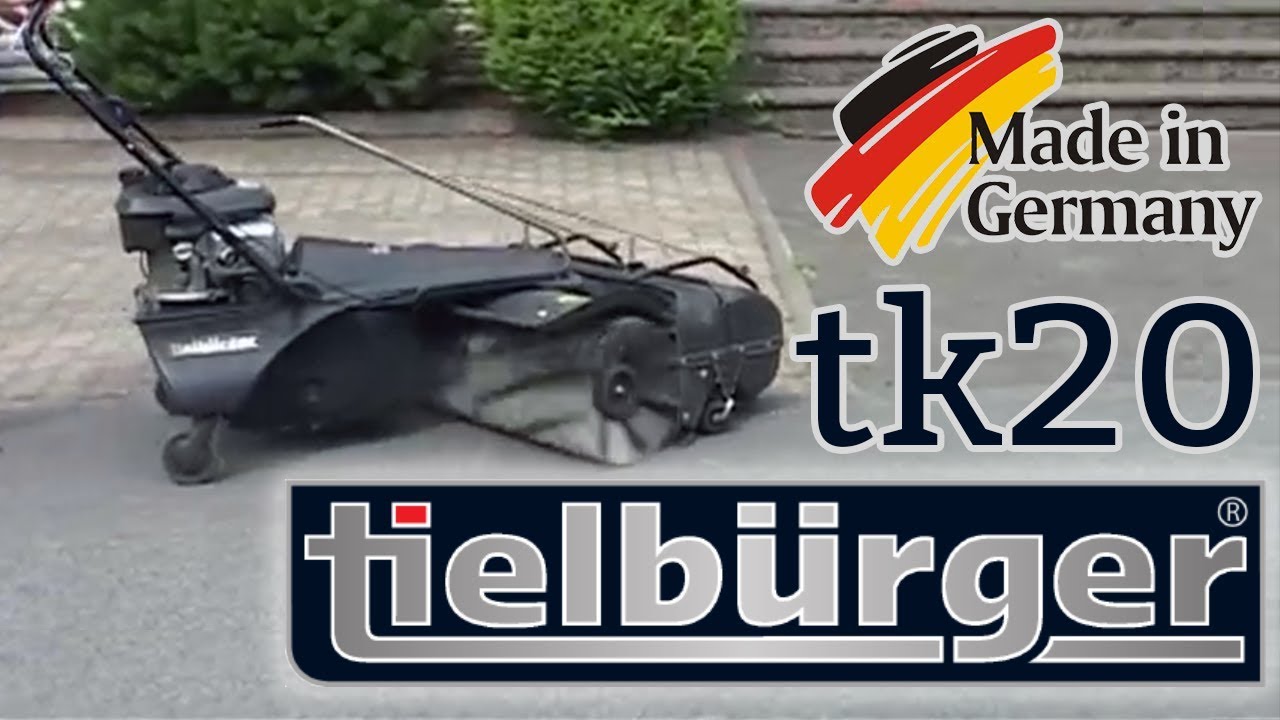 Подметальная машина Tielb&uuml;rger TK20 (основные возможности)