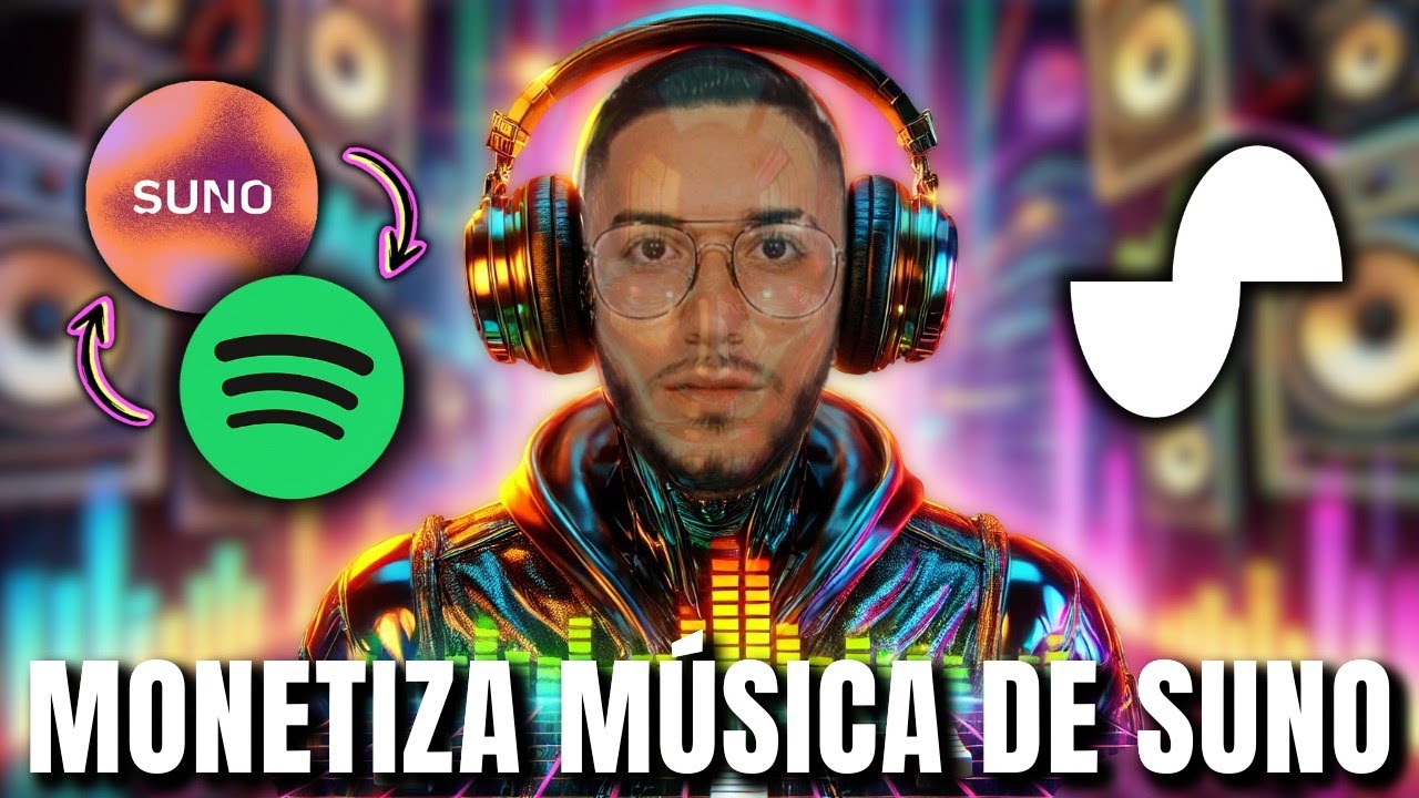 Cómo SUBIR y MONETIZAR Música con IA en SPOTIFY | Suno AI