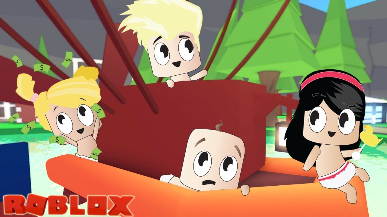 The Babies go on a Wild Adventure! / Roblox Adopt Me Baby RolePlay / Famous Babies