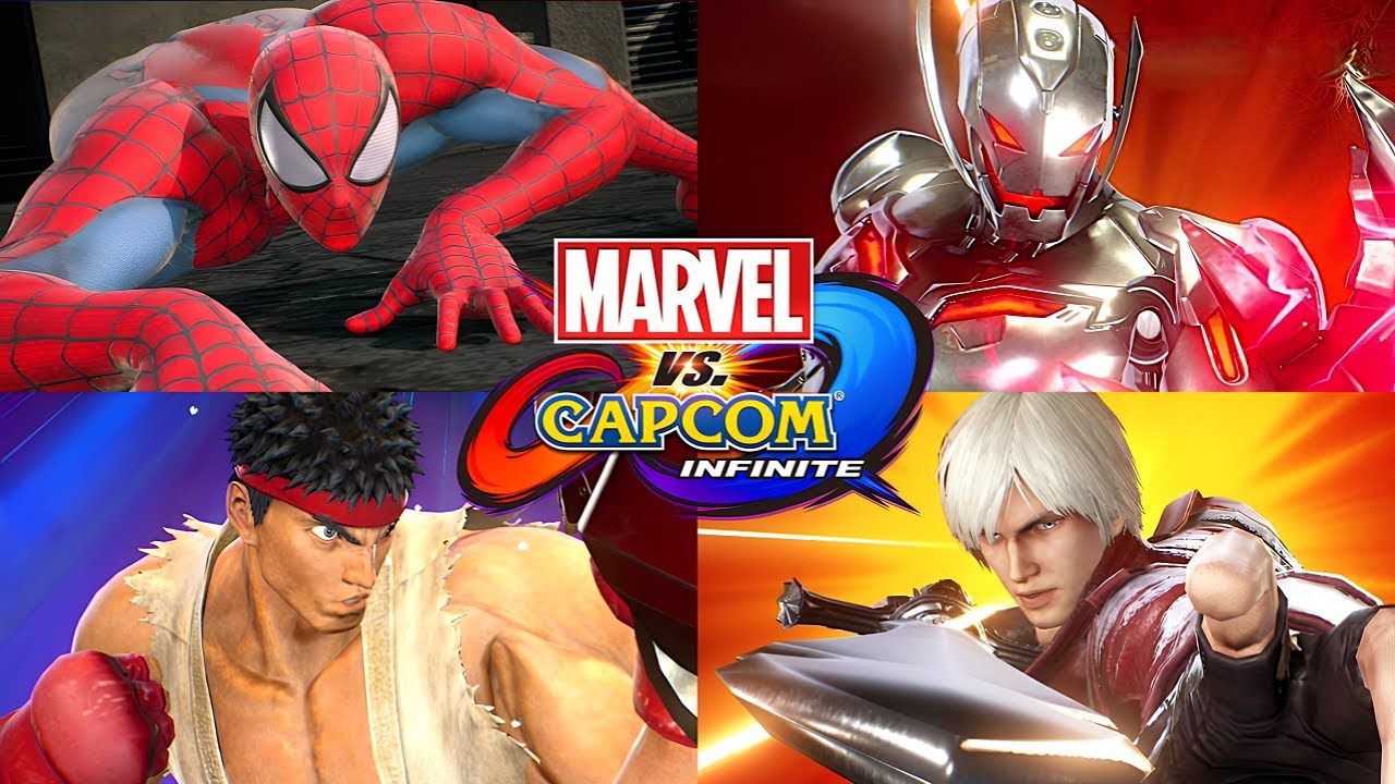 Marvel vs Capcom Infinite - All Hyper Combos (4K 60FPS)