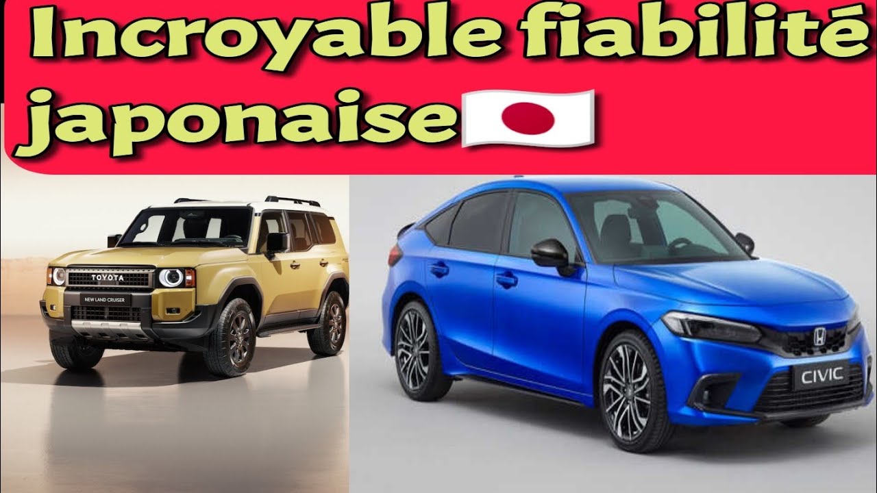 LES 15 VOITURES JAPONAISES LES PLUS FIABLES ET DURABLES EN 2025 ! 🇯🇵