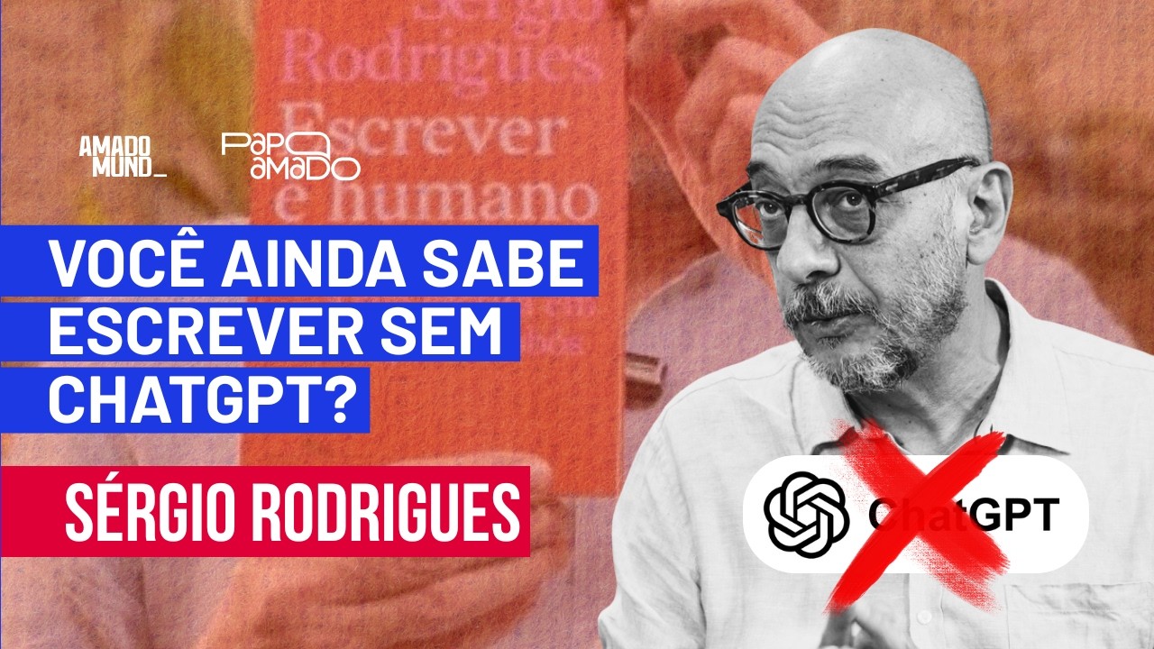 Sérgio Rodrigues explica: por que a IA está criando escritores medíocres?