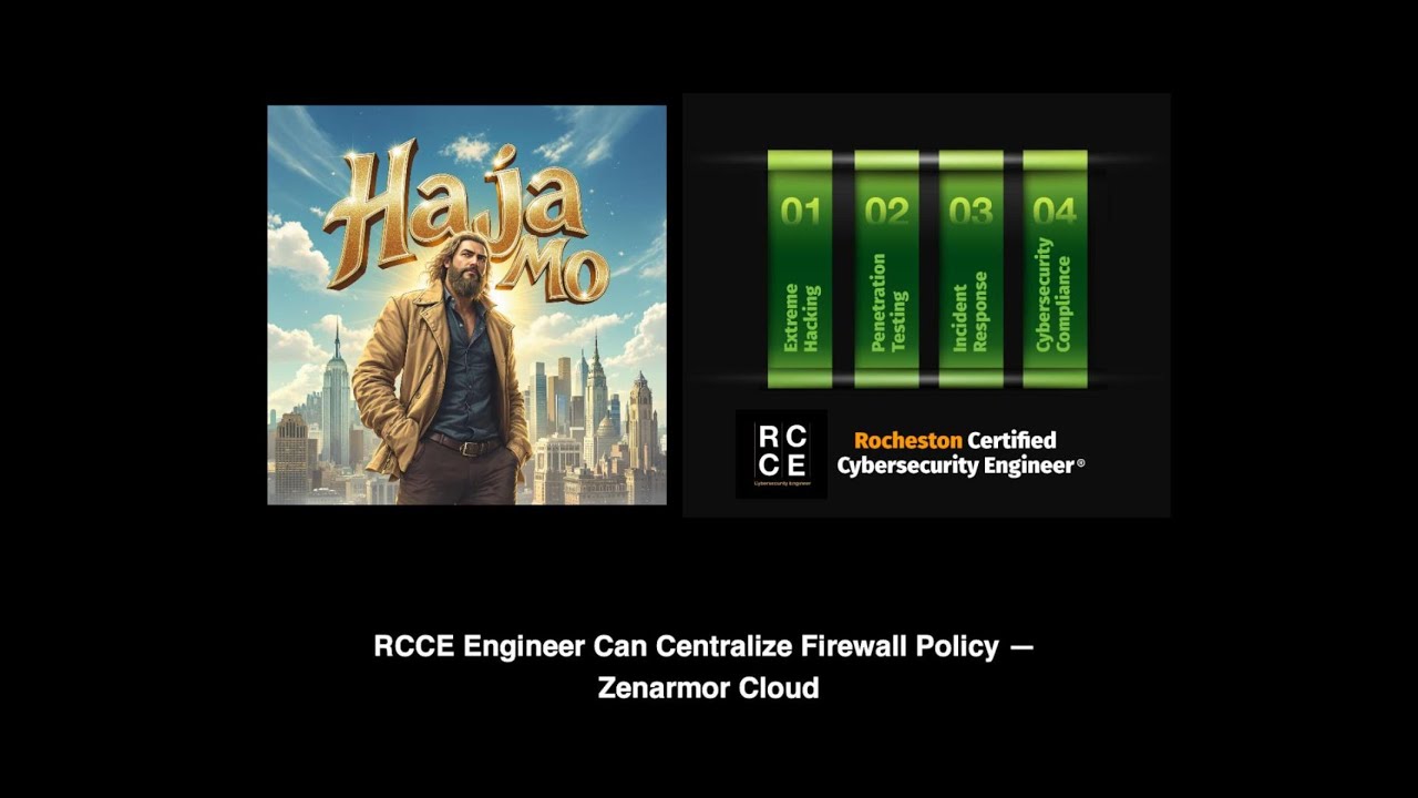 RCCE Engineer Can Centralize Firewall Policy &mdash; Zenarmor Cloud
