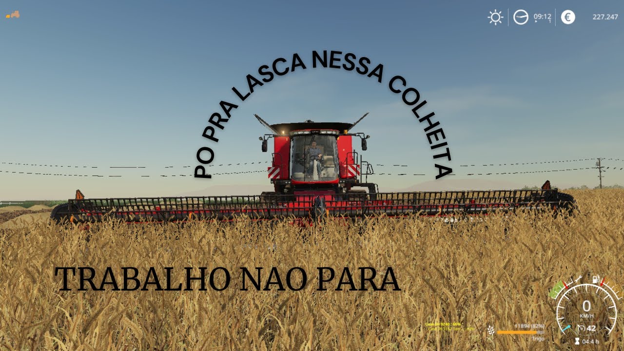 Colheita do trigo OKLAHOMA map FS 19
