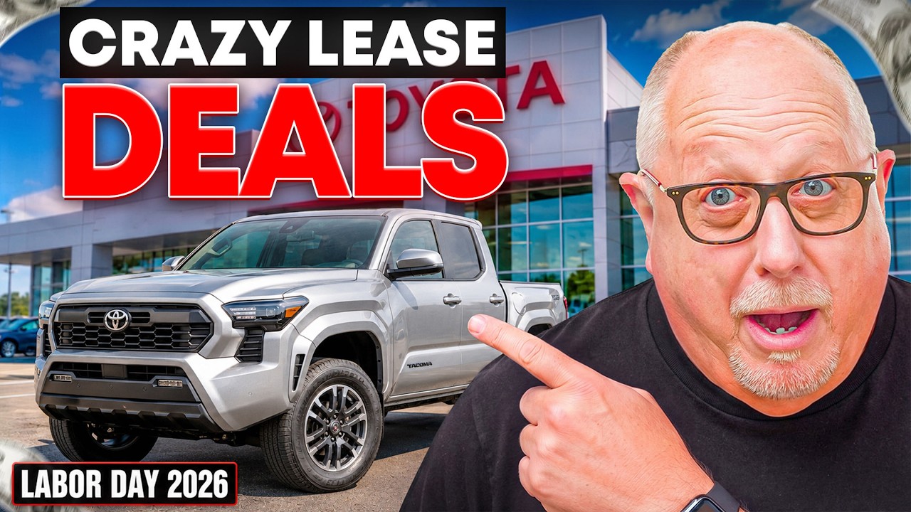 We've Got the 10 BEST LEASE DEALS for Labor Day 2026
