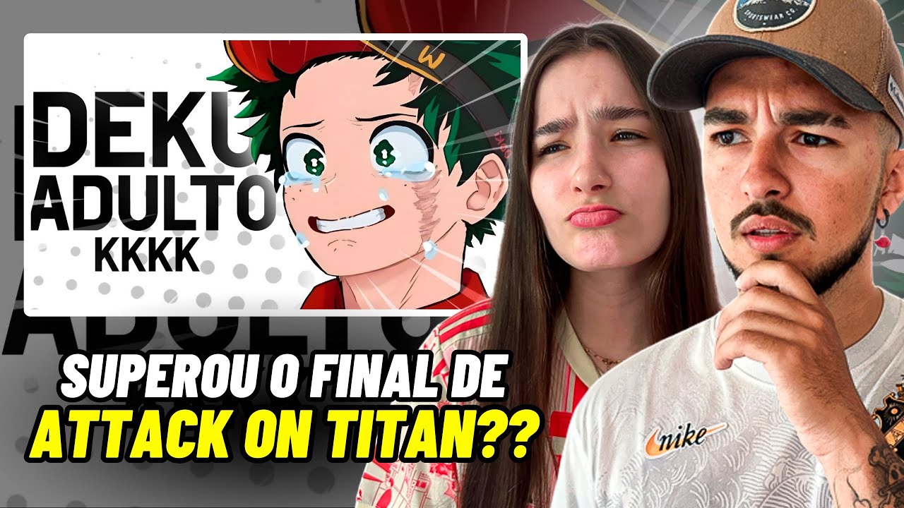 Apenas uma live | O FINAL DE BOKU NO HERO FOI BROXANTE... MAS NÃO TANTO... | LINKZIN2