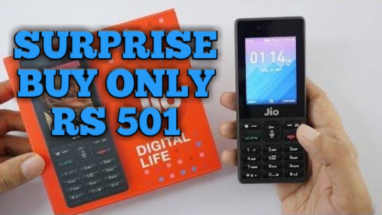 JioPhone For Rs 501 Unboxing & Overview Chota Dhamaka ( Hindi Version)