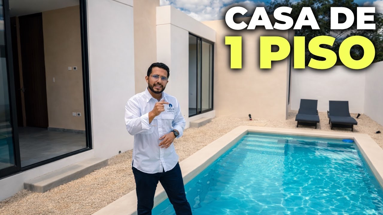 😱 LA CASA de UN PISO que nos dejó con la boca abierta en Mérida Yucatán