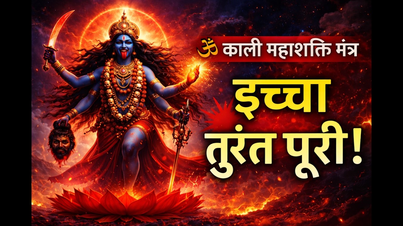 Most Powerful Kali Mantra | सर्वकाम सिद्धि मंत्र Om Kreem Kalike Mantra for Instant Wish Fulfillment