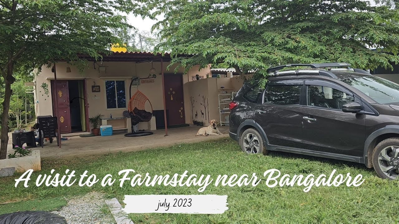 Pet friendly farmstay near Bangalore II Sattva Farmstay II July 2023