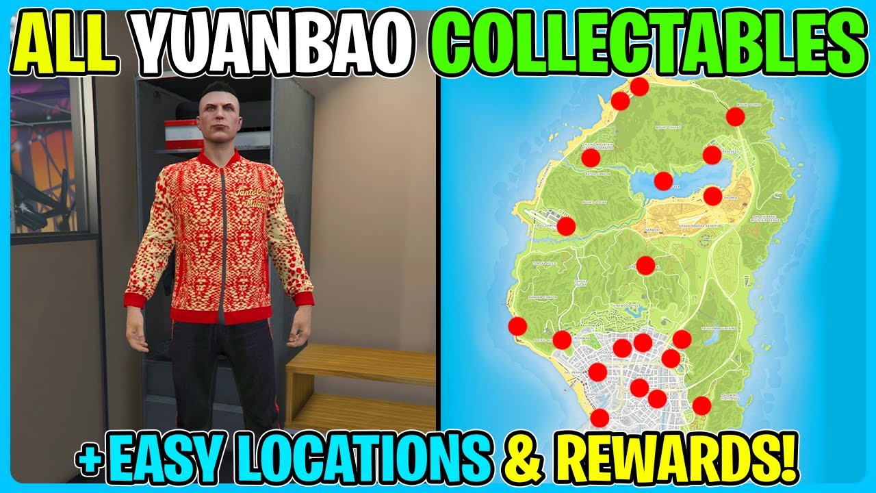 ALL YUANBAO COLLECTABLES LOCATIONS IN GTA 5 ONLINE!