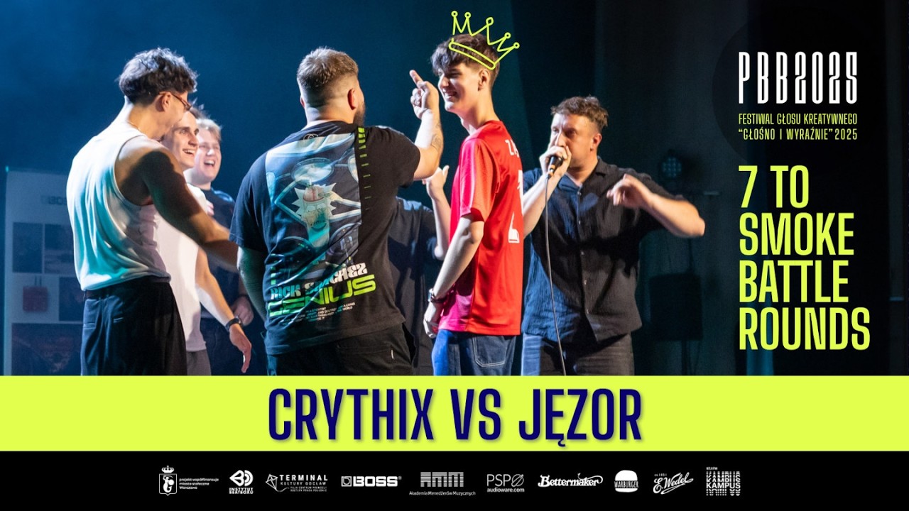 CRYTHIX vs JĘZOR | Polish Beatbox 7 TO SMOKE Battle 2025