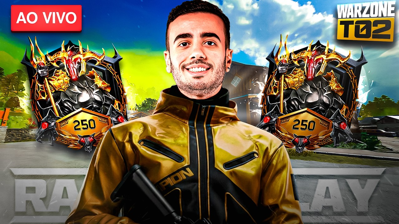 🔴 WARZONE RANKED: GRIND PRA VOLTAR AO TOP250 🔥
