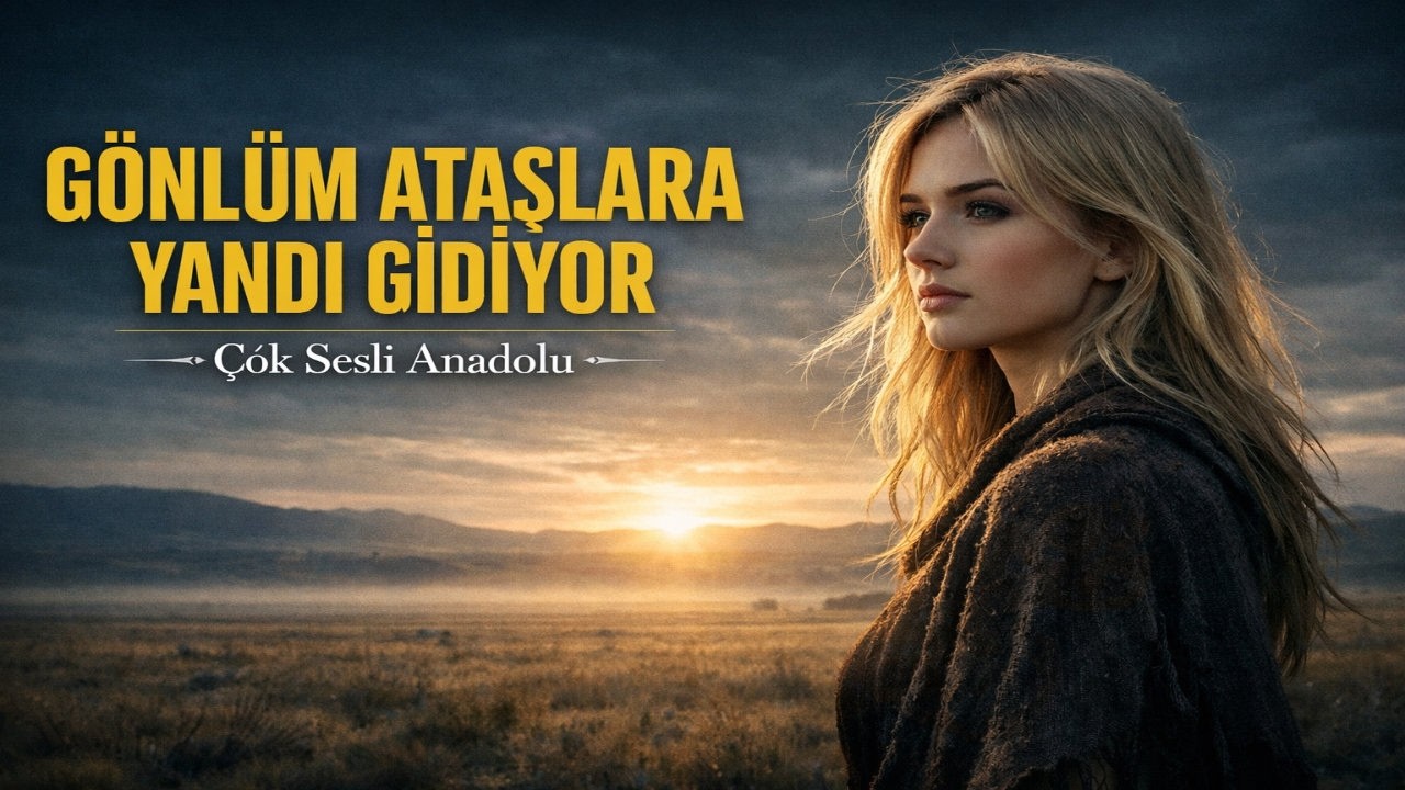 Gönlüm Ataşlara Yandı Gidiyor | Duygusal Türk Halk Müziği | Anadolu Türküsü