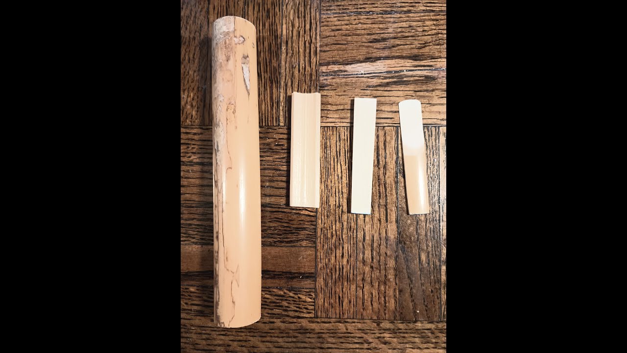 How to make Clarinet reeds from tube cane to final product.
