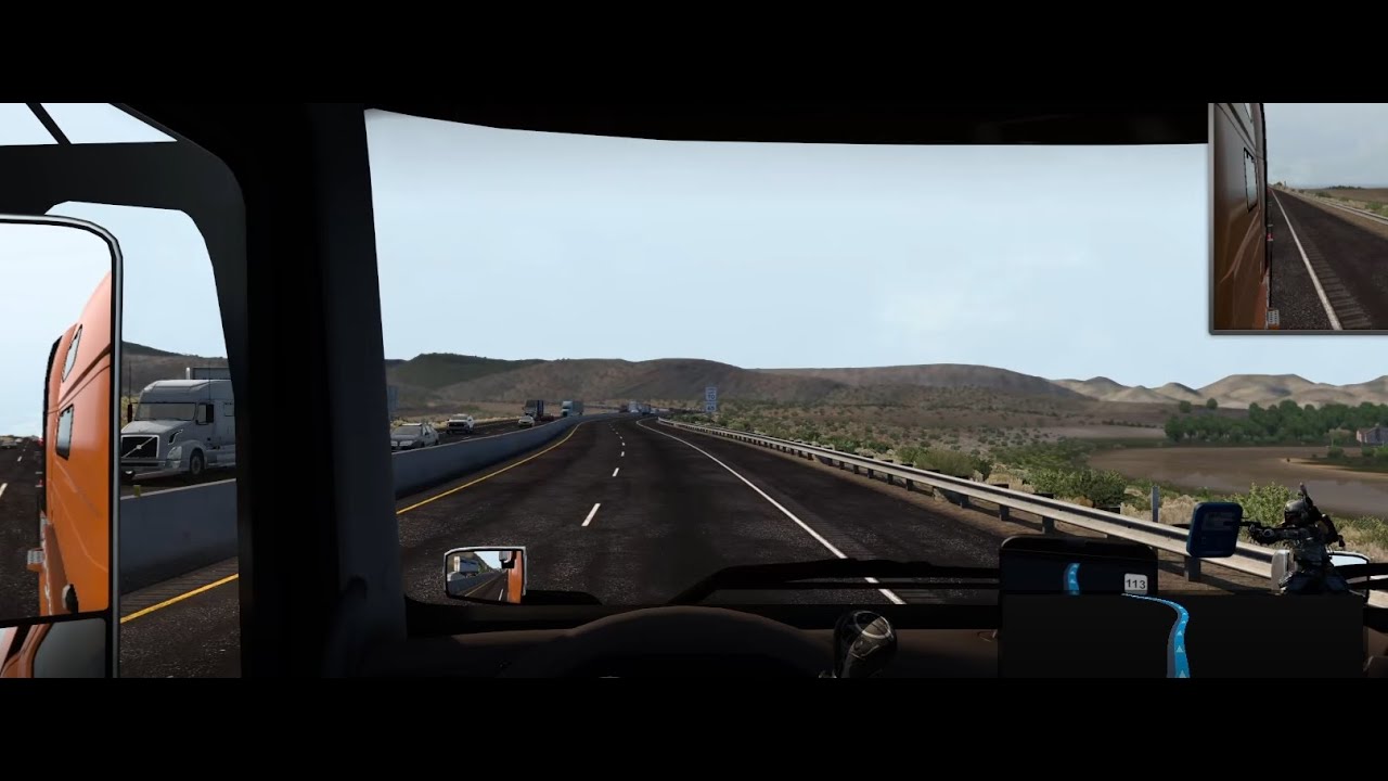 Immersive Ambience: ATS ASMR's Final Leg - Los Angeles to Ontario - In-Game Sounds