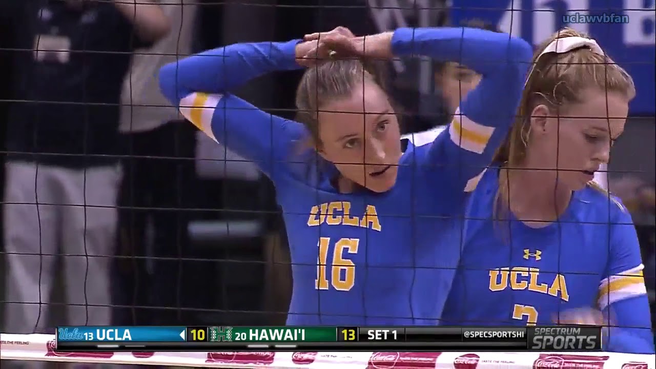 UCLA at Hawaii - NCAA Womens Volleyball (Aug 27th 2017)