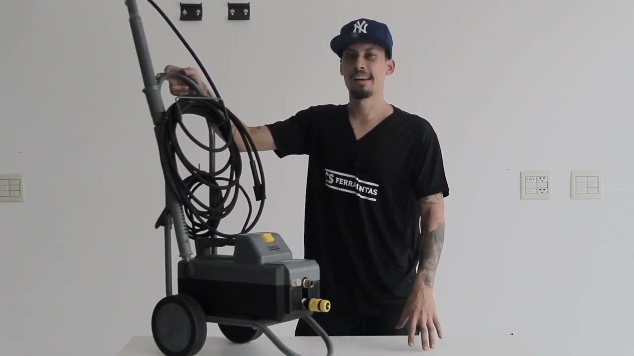 Entrega Técnica: Lavadora de Alta Pressão HD 585 Karcher | CS Ferramentas