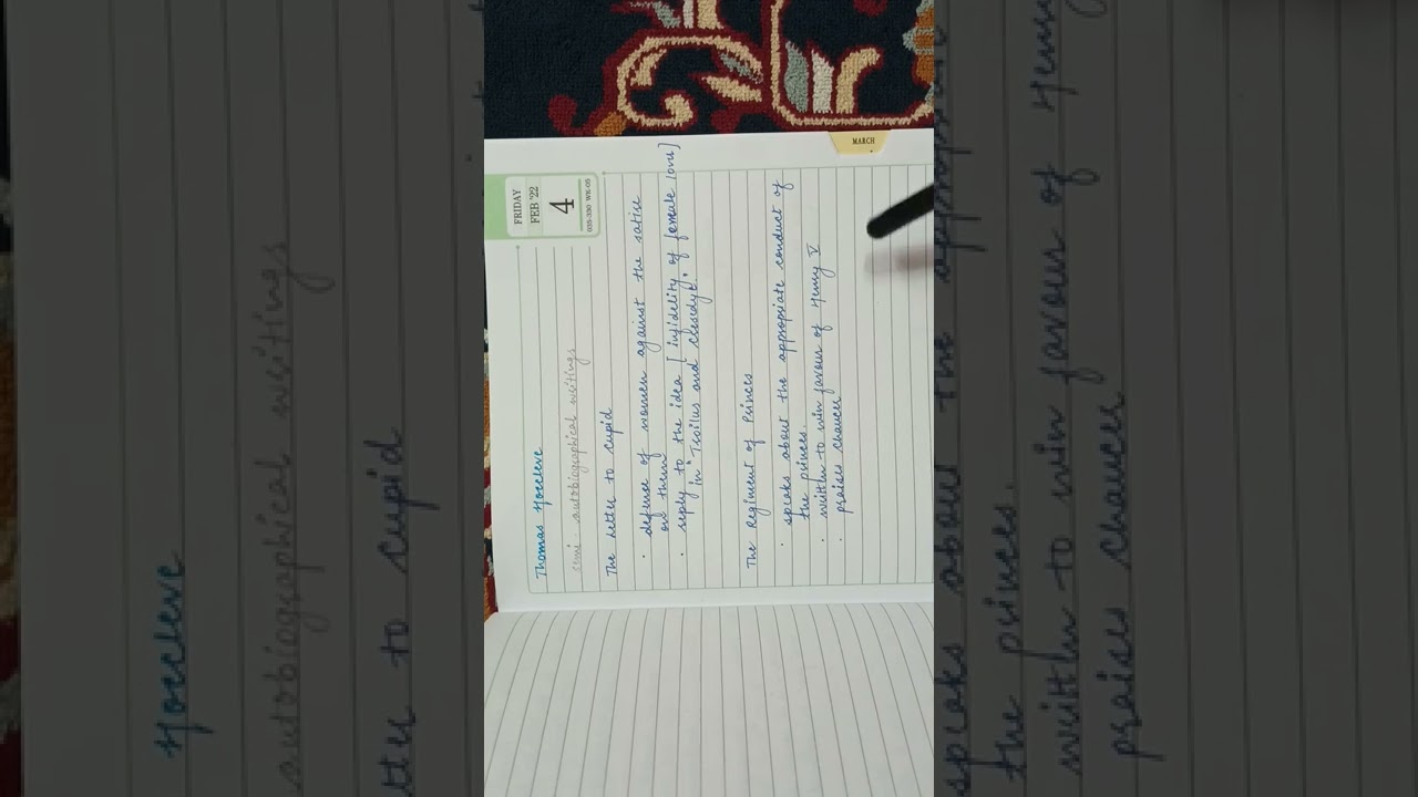 Lecture 9: Thomas Hoccleve & John Lydgate( UGC- NET)+ General Talk
