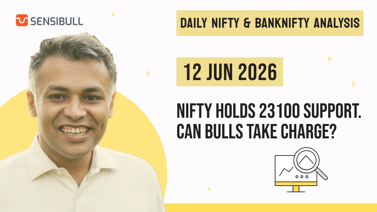 NIFTY & BANK NIFTY Analysis for Tomorrow | Stock Market Outlook | 12 June 2026, Friday
