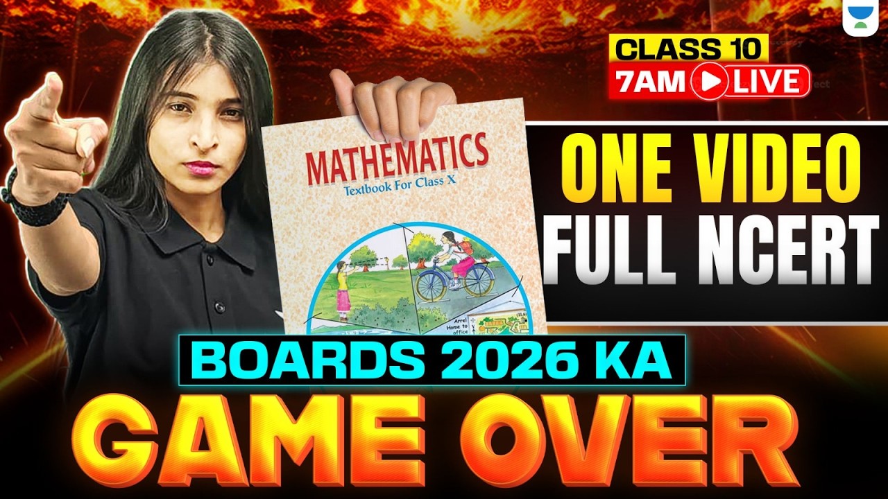 Class 10 Maths One Shot Revision | CBSE Board 2026 | Full NCERT in One Video By Shikha Ma'am