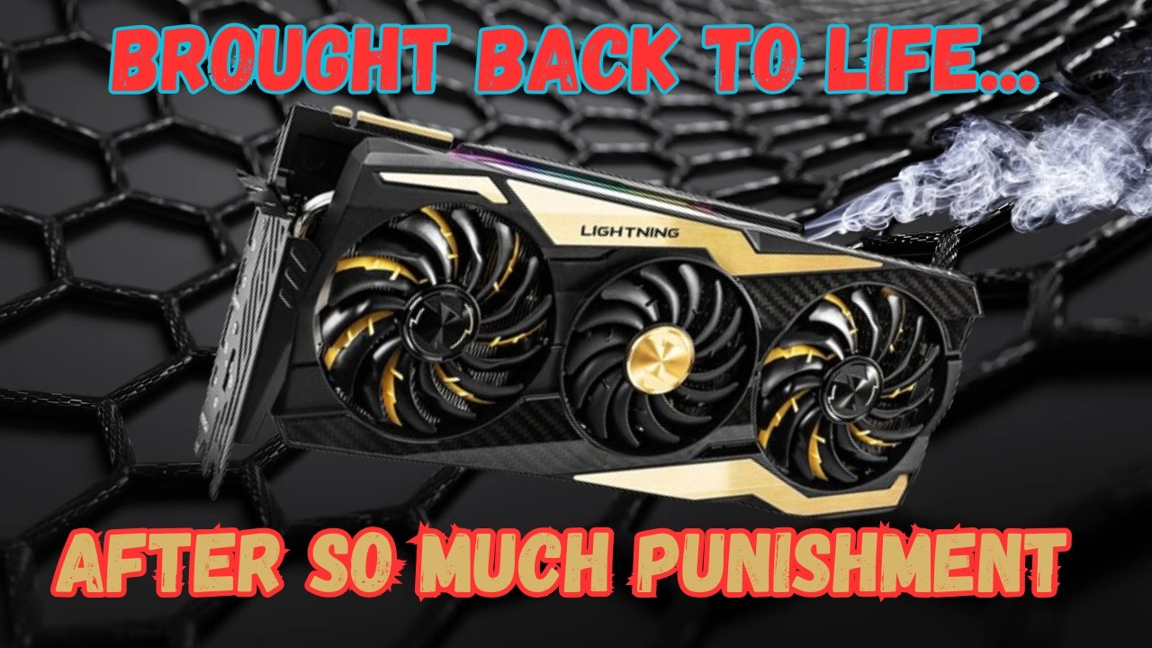 MSI Lightning RTX 2080TI Power Failure Repair. Long Video!