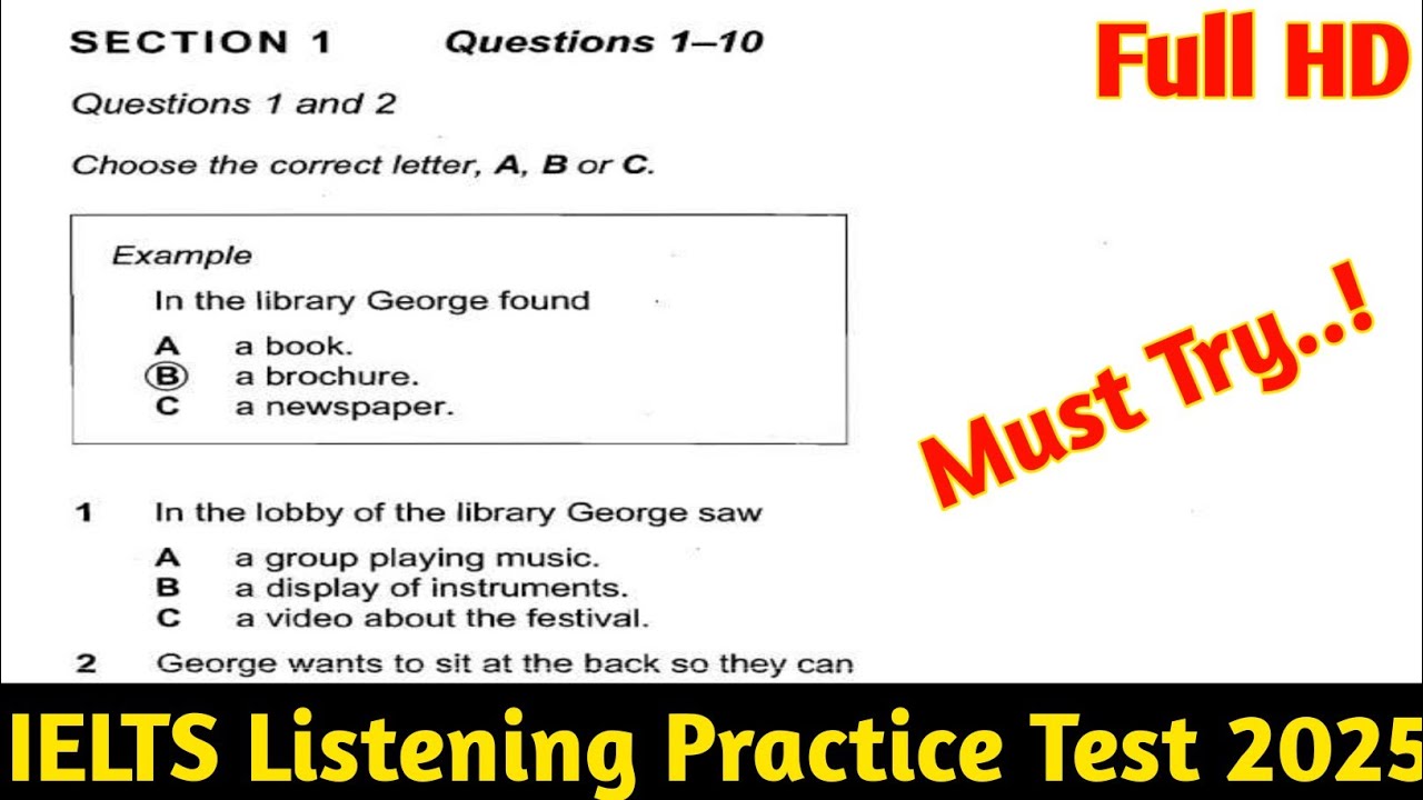 In the lobby of the library george saw IELTS Listening | In the lobby of the library george saw