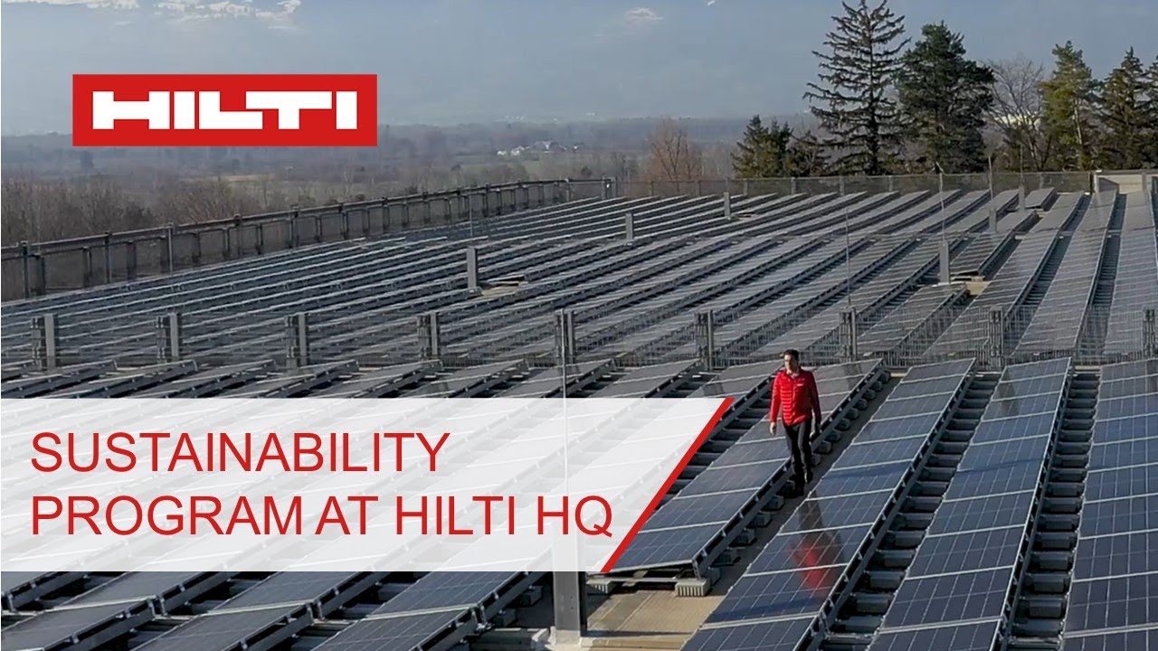 Sustainability Program at Hilti Headquarters