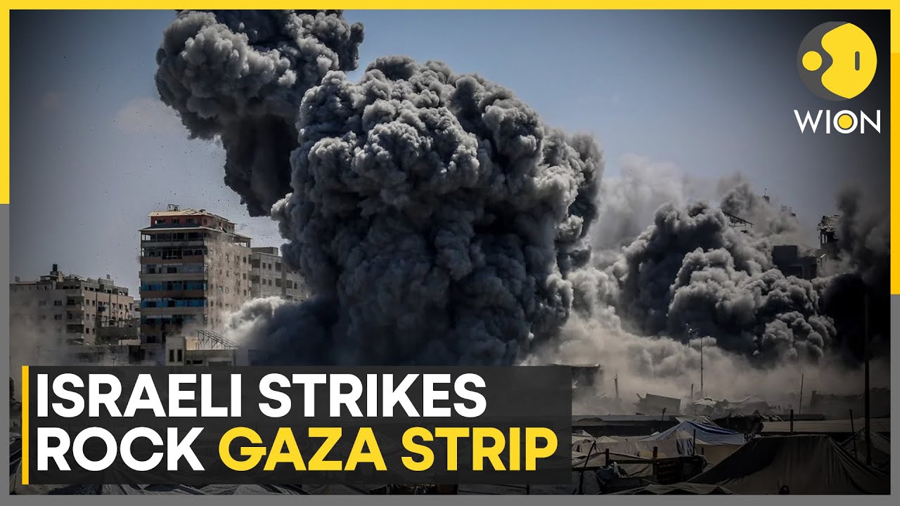 Israel-Gaza War: Gaza Faces Heavy Bombardment | Civilians Flee, Death Toll Mounts | WION