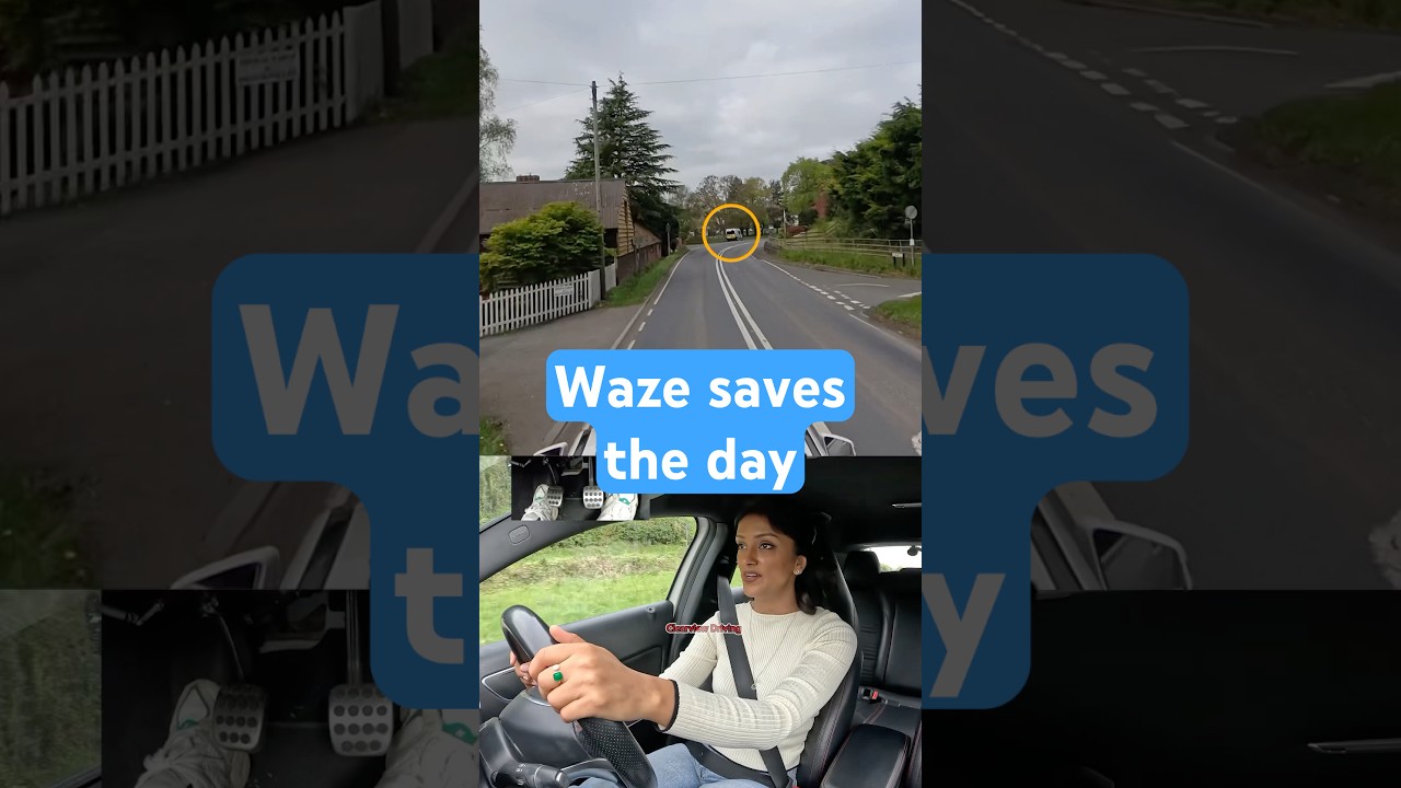 POLICE AHEAD! #driving #car #national #road #speed #camera #police #van #waze #country #fyp