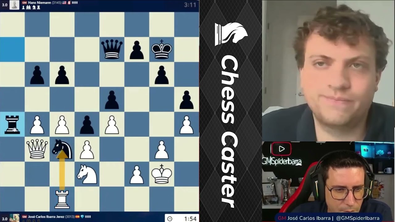 Chess Speaks For Itself! GM José Ibarra vs GM Hans Niemann