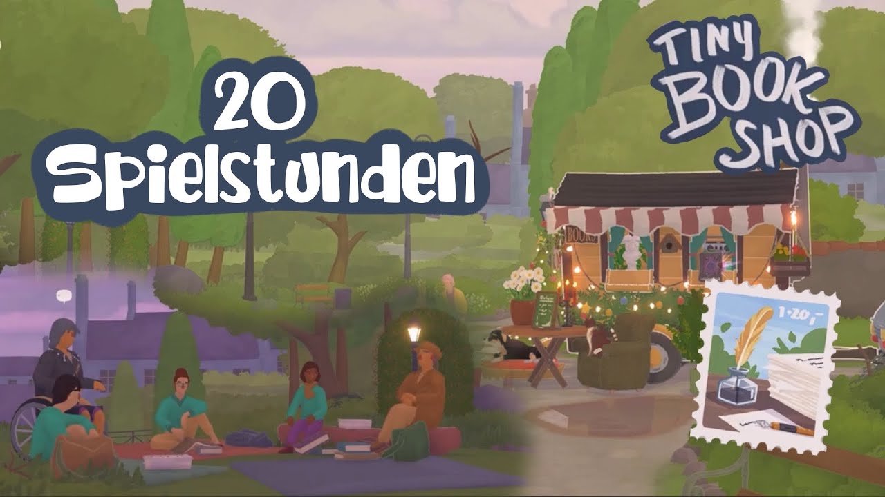 Tiny Bookshop nach 20 Stunden – Mein Laden wächst (und eine RIESEN Pflanze frisst alles?!)