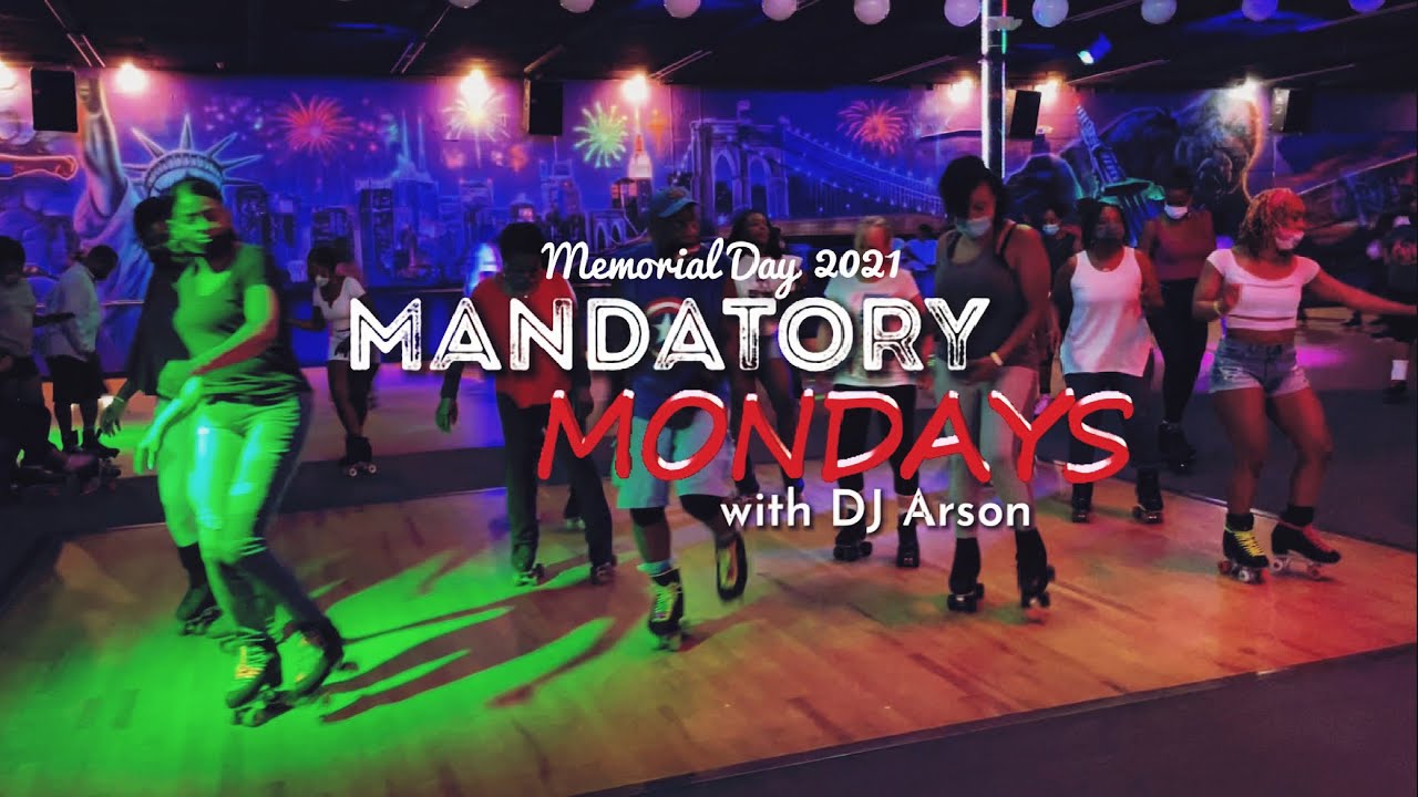 5/31/21 Monday Adult Night, United Skates, Seaford, NY - DJ Arson - Roller Skating
