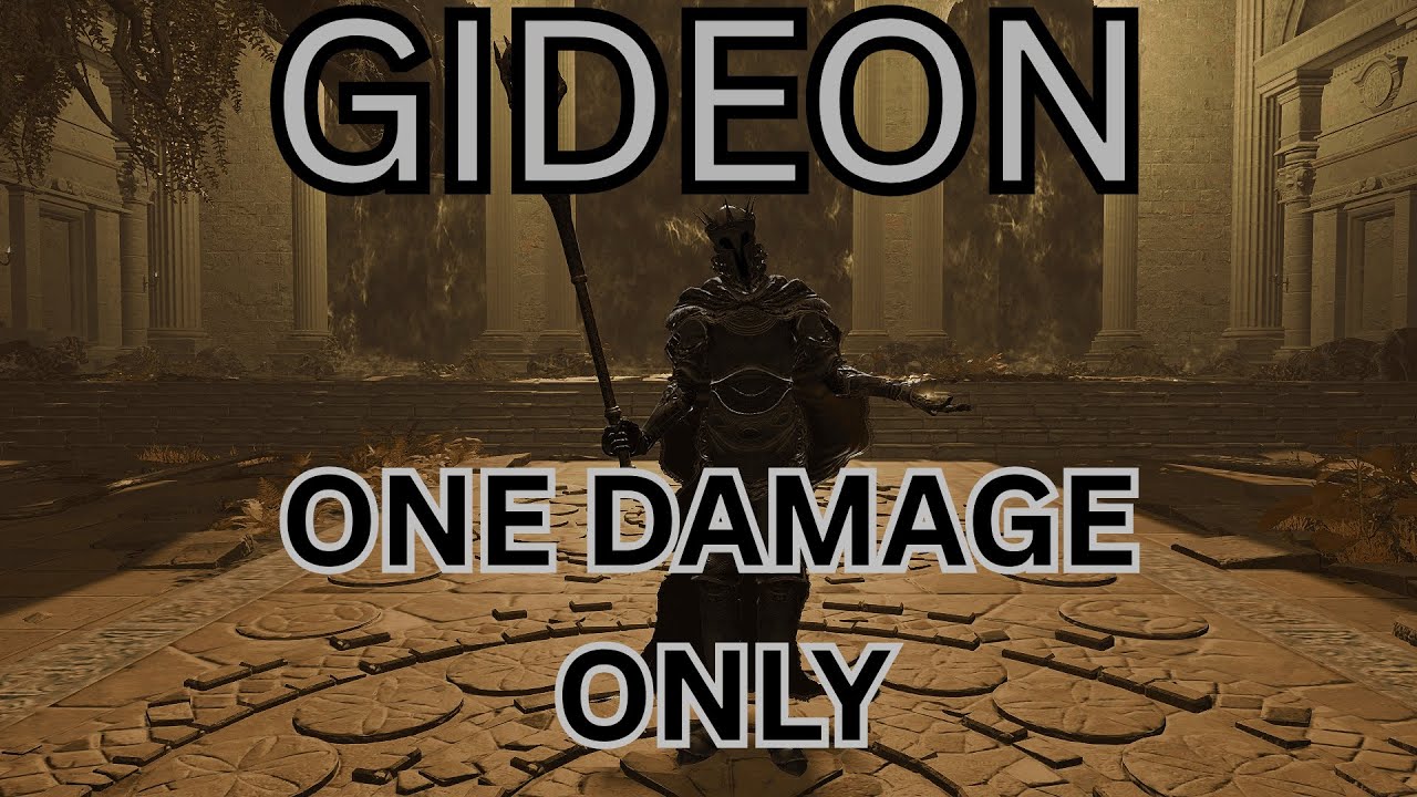 Gideon While Only Doing 1 Damage Per Attack - Elden Ring