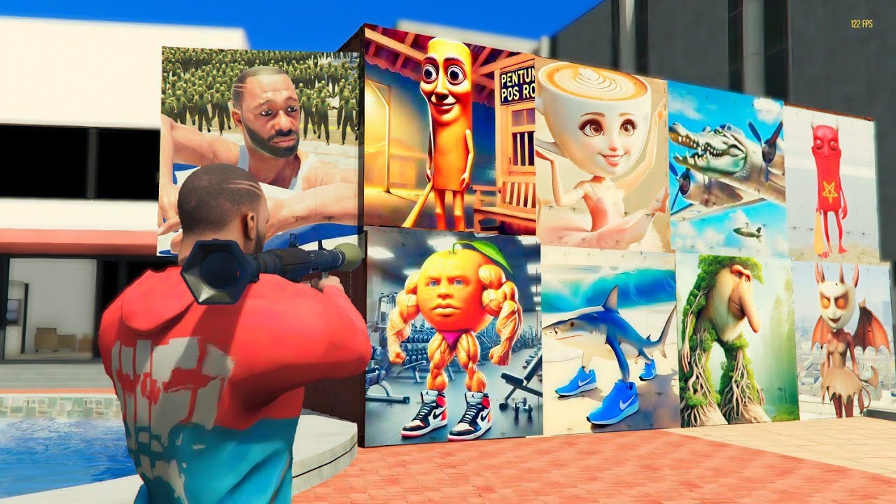 Franklin Open All BRAINROT (Mystery Container) in Indian Bike Driving 3d