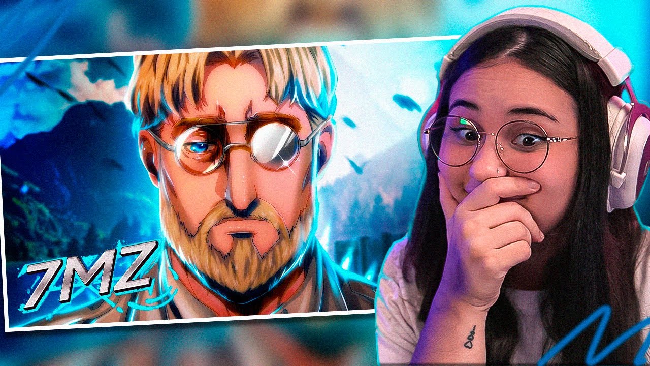 MAH reagindo a Zeke (Attack on Titan) - SALVAÇÃO | 7 Minutoz (mahnimes REACT)