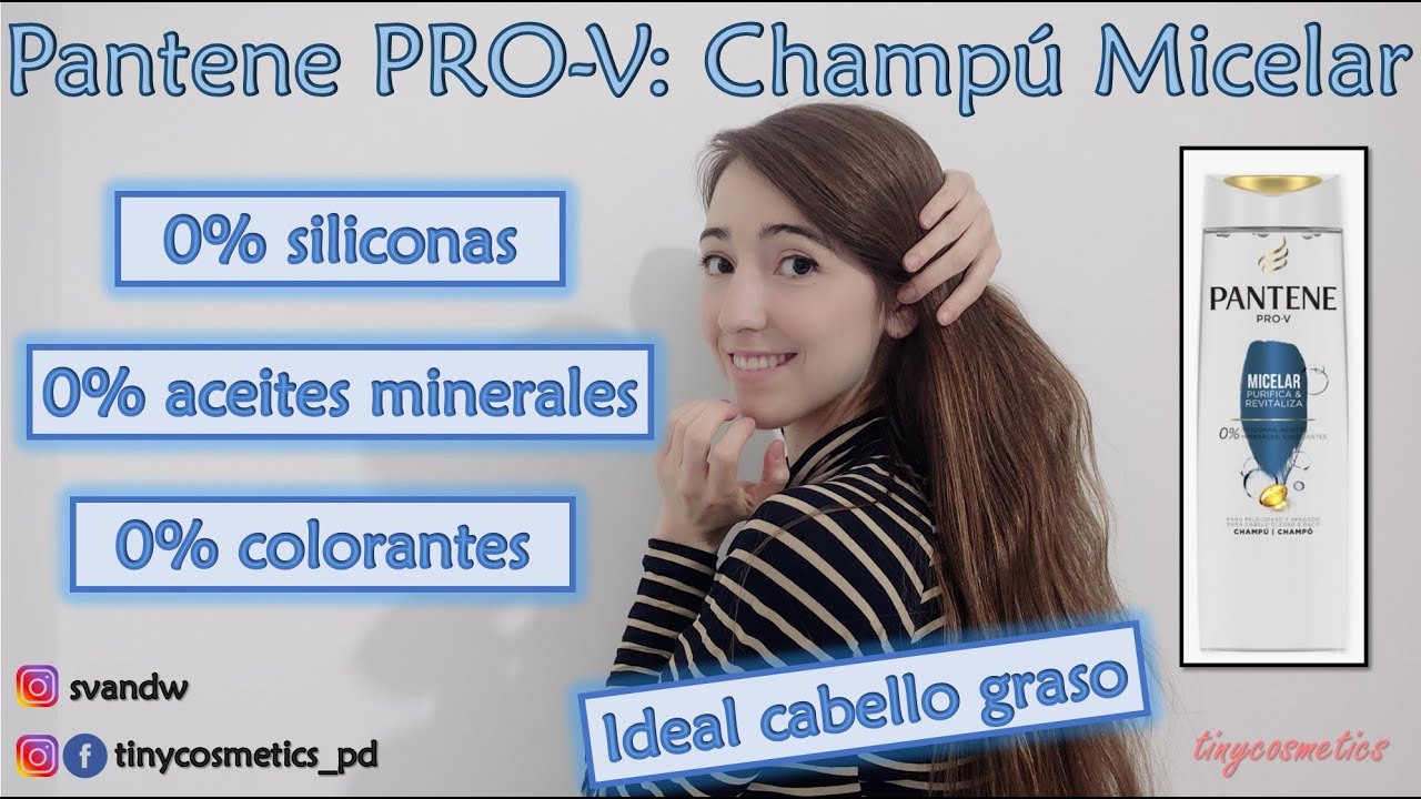 Champú Micelar Pantene PRO-V: adiós al cabello graso {tinycosmetics}