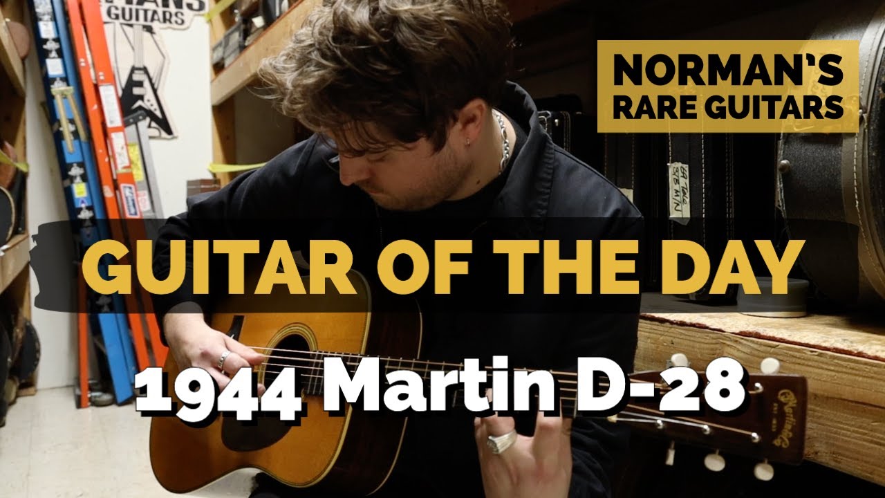 Guitar of the Day: 1944 Martin D-28 | Norman's Rare Guitars
